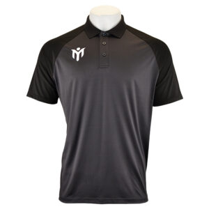 Elite Polo Shirt - Charcoal/Black